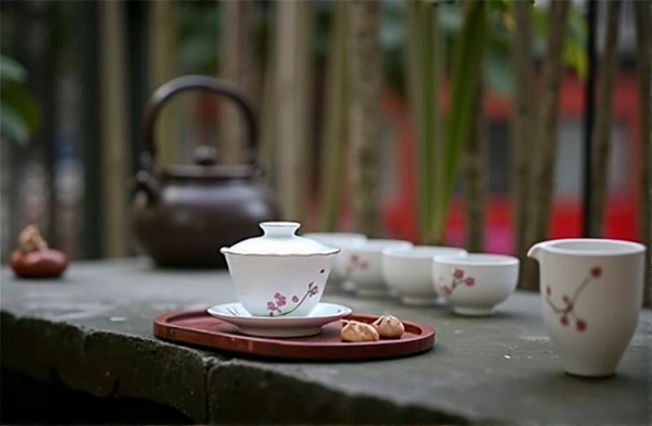 茶字拆开，就是“人在草木间”——一杯茶里的东方生活美学